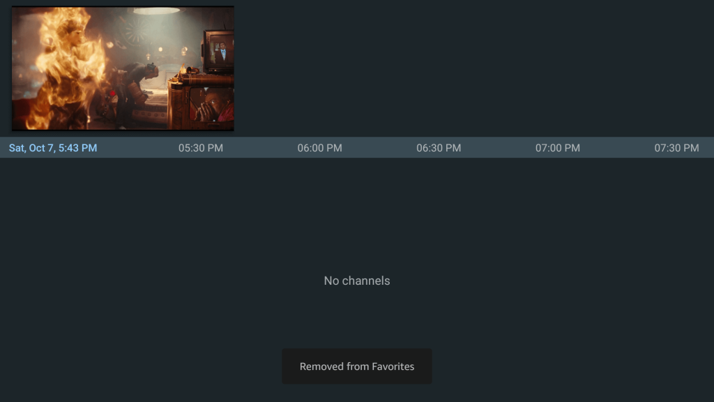 Make favorite list in TiviMate Premium 11.